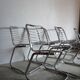 Set de 6 chaises italiennes 70