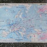 Old MDI map of Europe