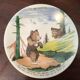 4 Talking plates illustrated by Benjamin Rabier