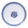 Antique serving dish in Sarreguemines earthenware with old Delft blue decoration.