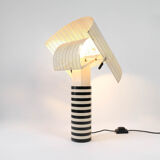 Early Postmodern "Shogun" Table Lamp by Mario Botta for Artemide, Italy 1986