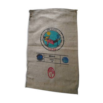 Sac à café toile de jute Mexico