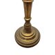 Vintage Brass Lamp With White Opaline Shade
