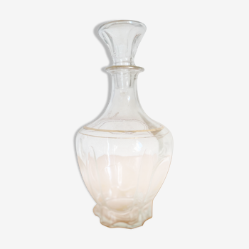 Glass crystal decanter