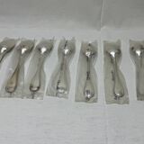 Set of 7 Christofle Albi table spoons