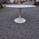 Tulip foot table from the 70s, 120cms in diameter