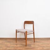Danish Teak Dining Chair Model 75 by Niels Otto Møller for J.L. Møllers, 1960s, Set of 6.