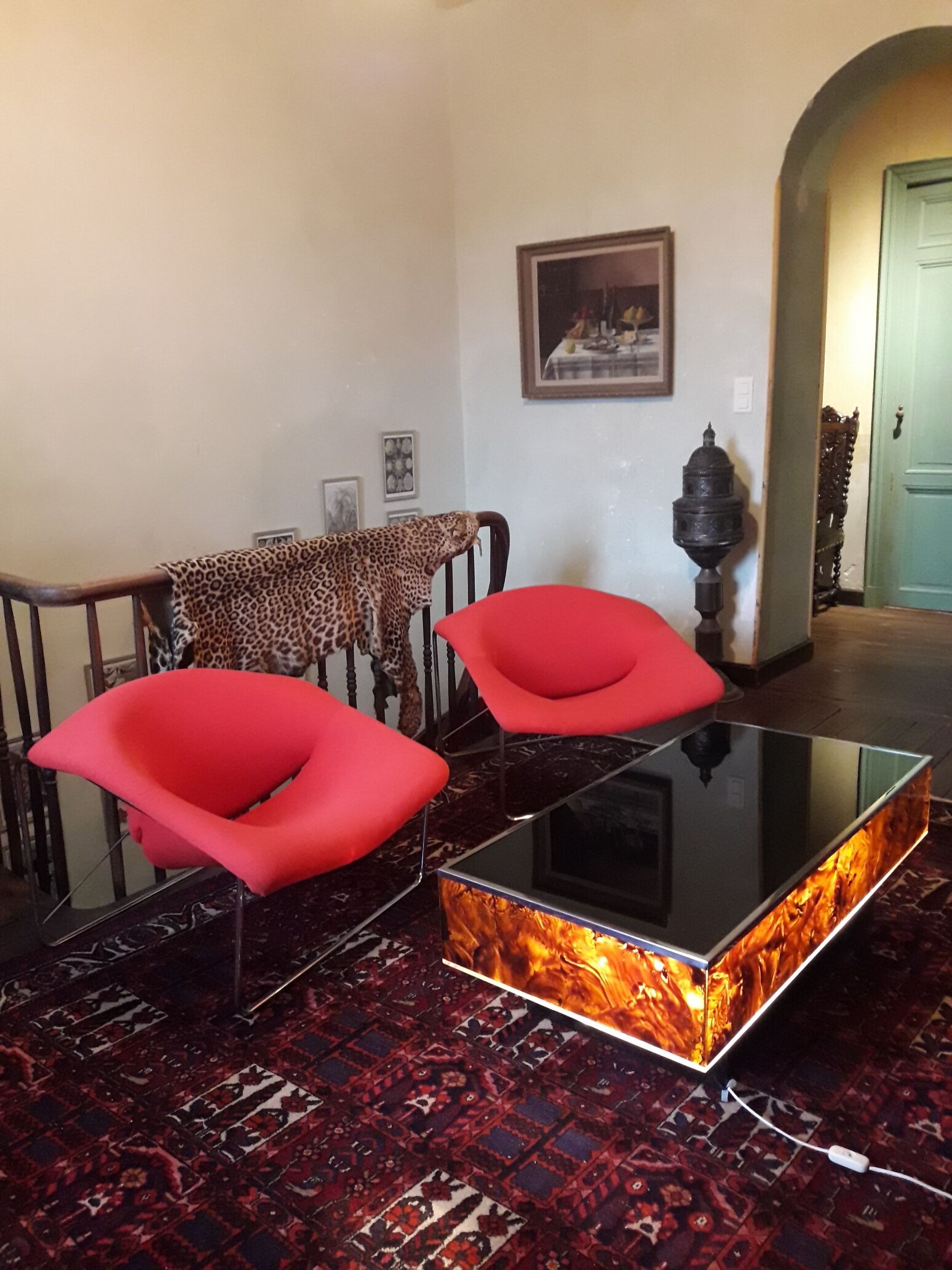 Large light low table 70s