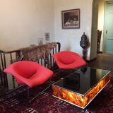 Large light low table 70s