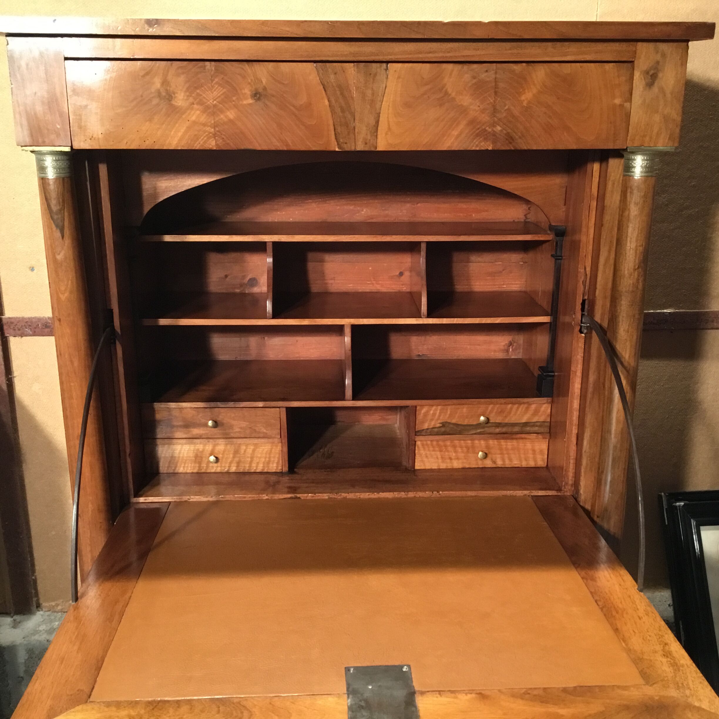 Empire desk cabinet
