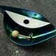 1950s porcelain ashtray