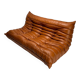 Canapé 3 places en cuir Togo attribué à Michel Ducaroy pour Ligne Roset, 1992