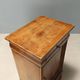 Antique Louis-Philippe bedside tables in walnut and fir, Italy, 19th century.