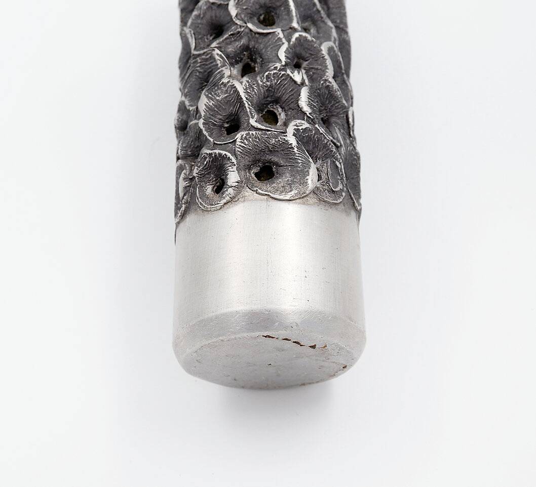 Dried flowers Aluminum Vase - Willy Luyckx for Aluclair 1970s