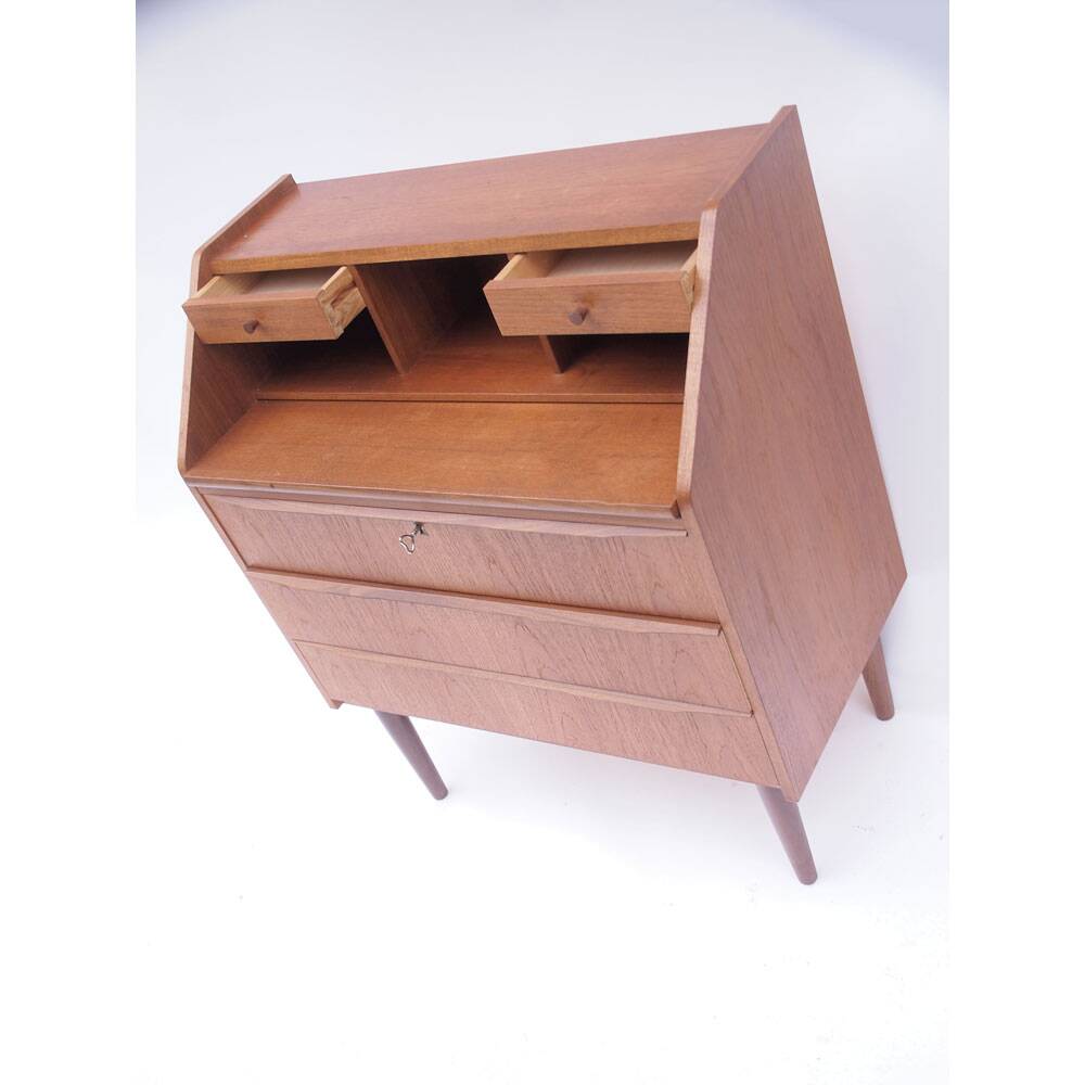 Secretaire bureau scandinave danois vintage