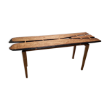 Solid wood desk