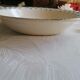 Hollow dish in earthenware iron earth