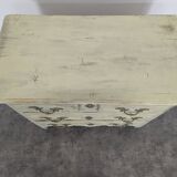 Louis XIV period chest of drawers with repainting