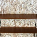 60s 70s teak string shelf wall shelf Danish design Denmark