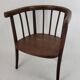 Japy brothers children's armchair Curved wood