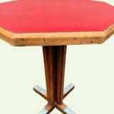 Old octagonal bistro table