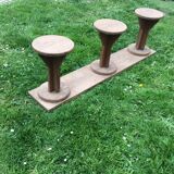 Wooden bench
