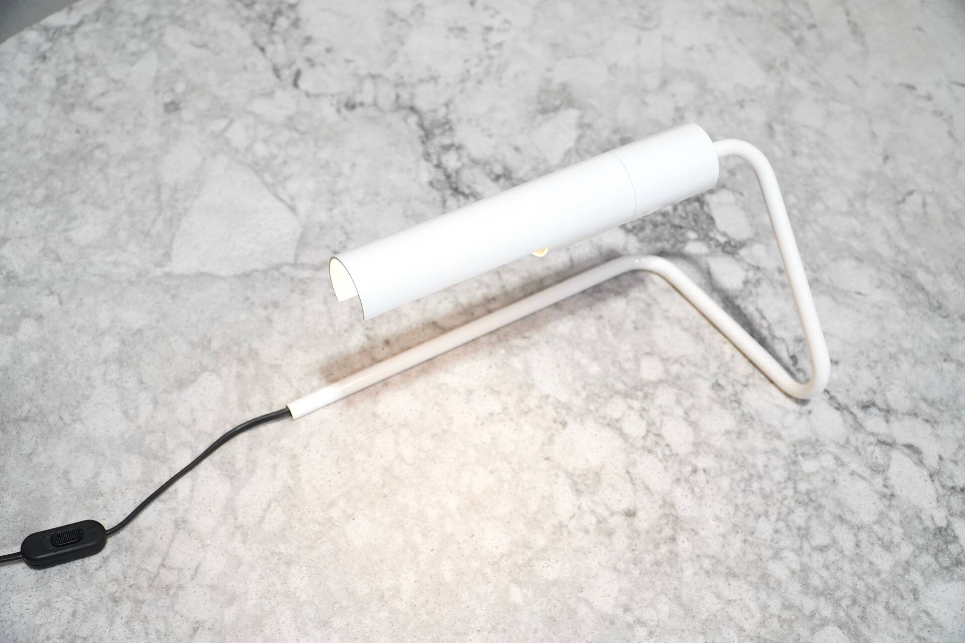 Christophe Gevers, GE101 White Table Lamp for Light