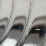 Large postmodern Danish metal bowl by Menu, 1980s.