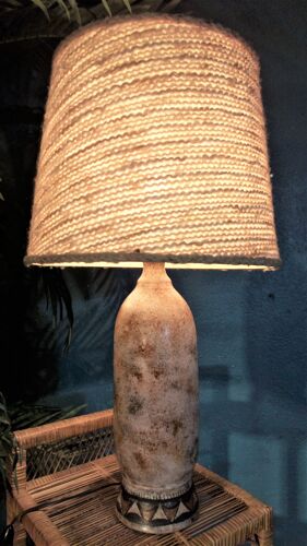 Lampe céramique Acrova 1970s