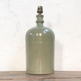 Vintage stoneware lamp foot