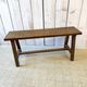 Oak bench