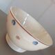 Old pea Bowl and edging Brown Sarreguemines/vintage years 50-60