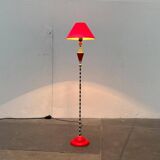 French vintage floor lamp by Olivier Villatte, 1980s.