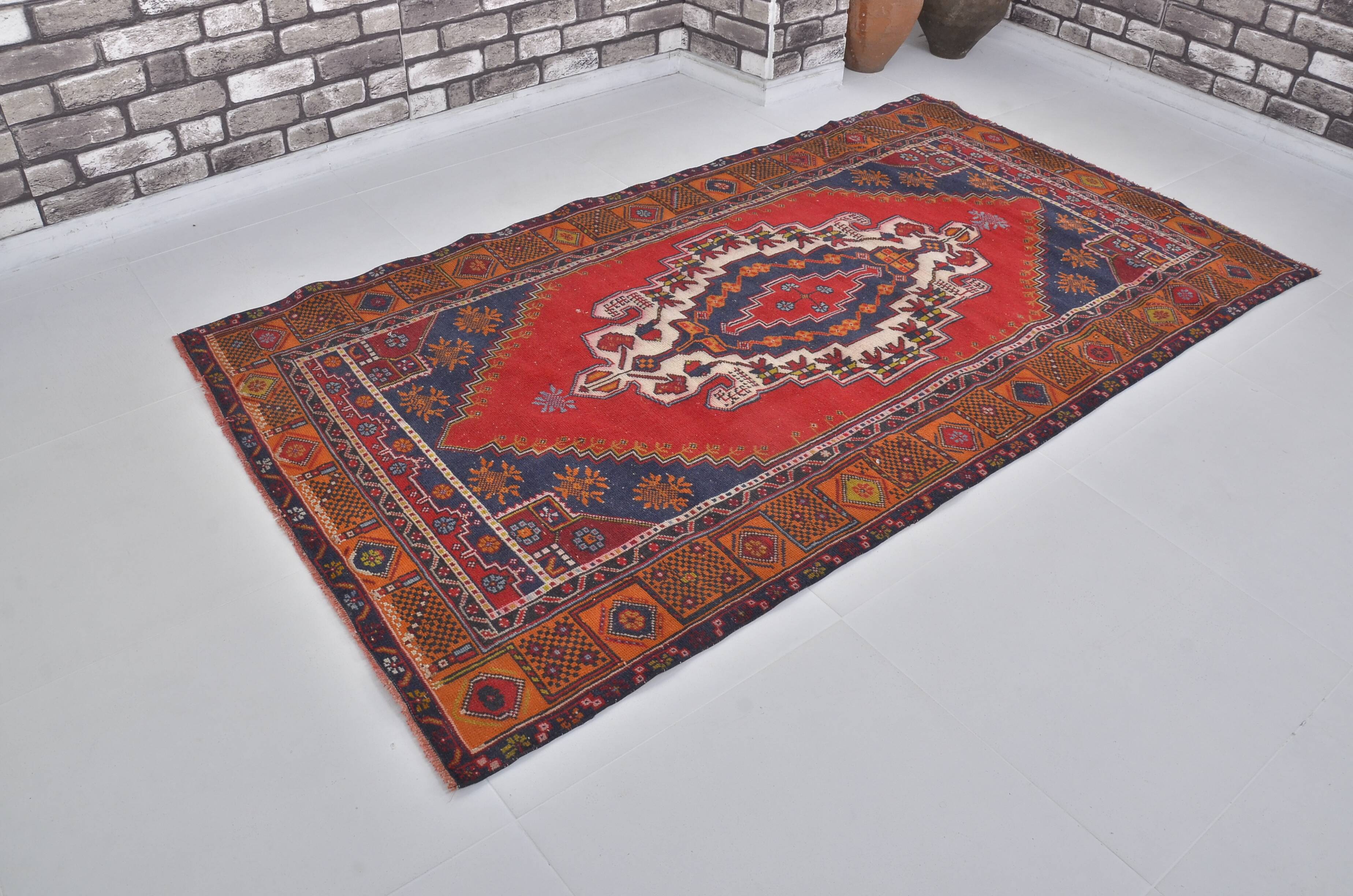 Oushak Handmade Tribal Rug sku 1836
