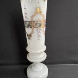 Vase en opaline de cristal XIXème