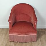 Velvet toad chair