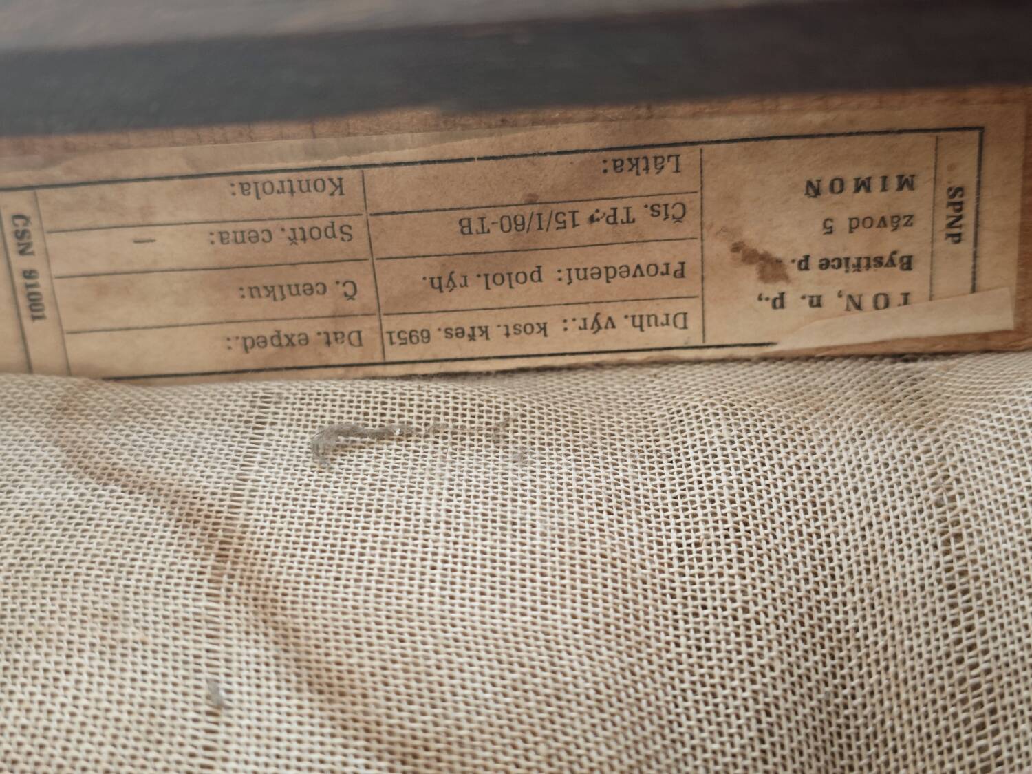 Pair of grey mottled armchairs by Jaroslav Smidek for TON Bystrice