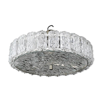 Murano frosted glass chandelier