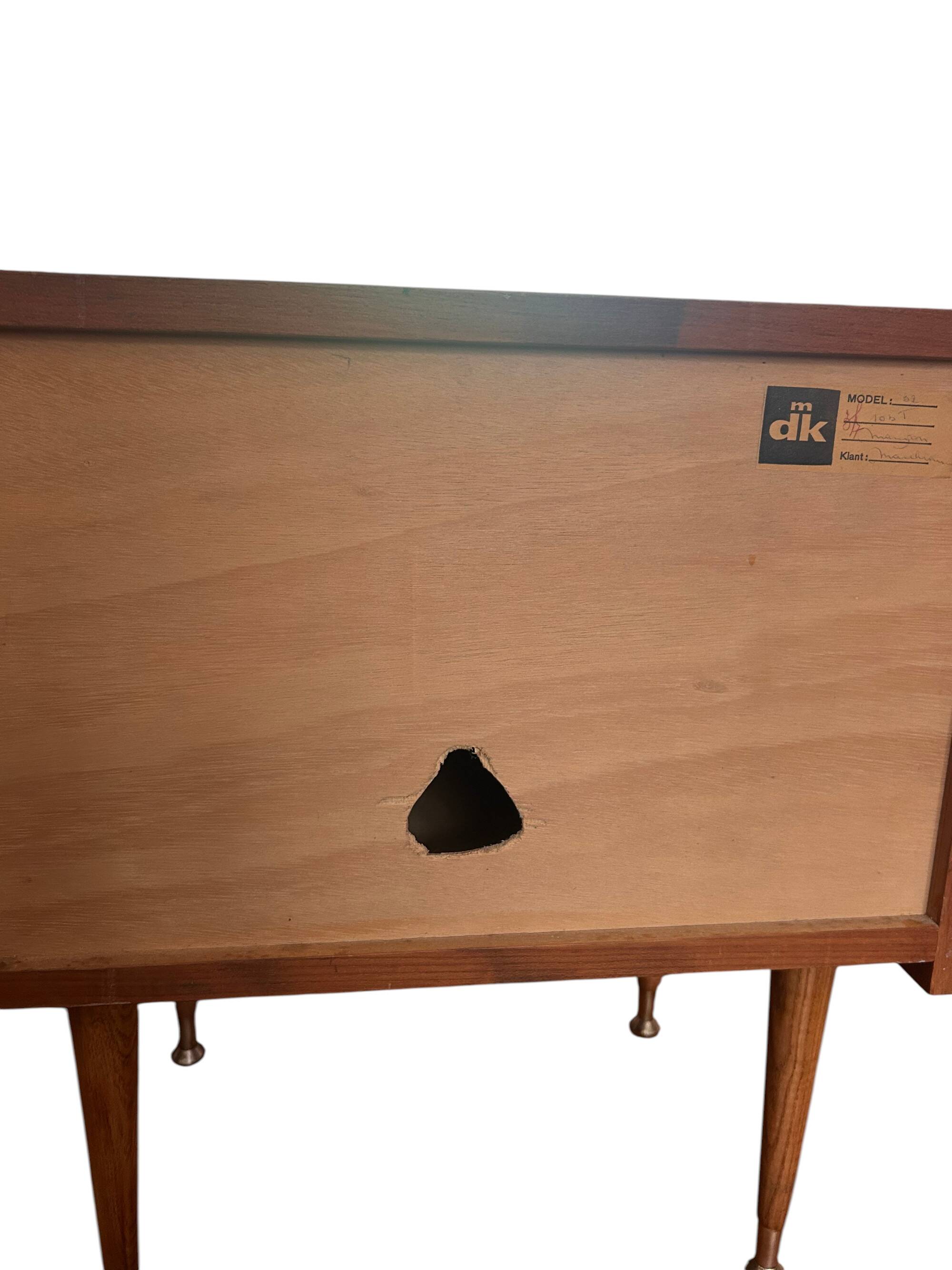 MDK Belgium bedside tables, 1960s