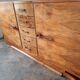 Art deco walnut sideboard