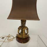 Very nice khmer buddha table lamp