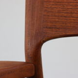 Scandinavian chair in Teak Henning Kjaernulf 1960