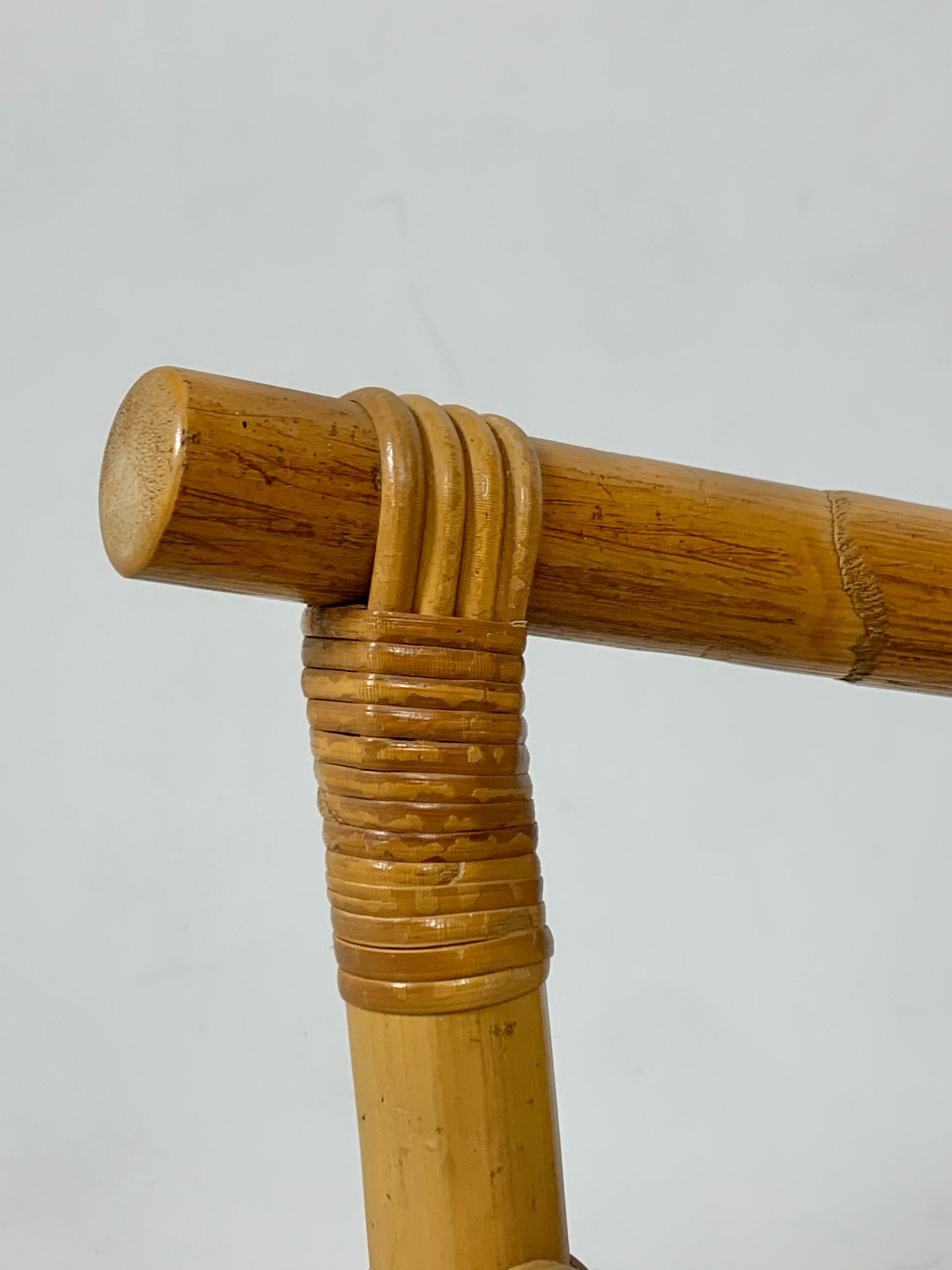 Vintage bamboo lounge set made in denmark 1950s