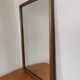 Scandinavian mahogany mirror