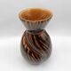 Earthenware vase • Domino collection from Sarreguemines • Vintage 60-70s