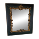 Antique mirror in stucco and wood