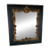 Antique mirror in stucco and wood