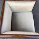 Art Deco Lounge armchair Velvet mahogany vintage 1930s