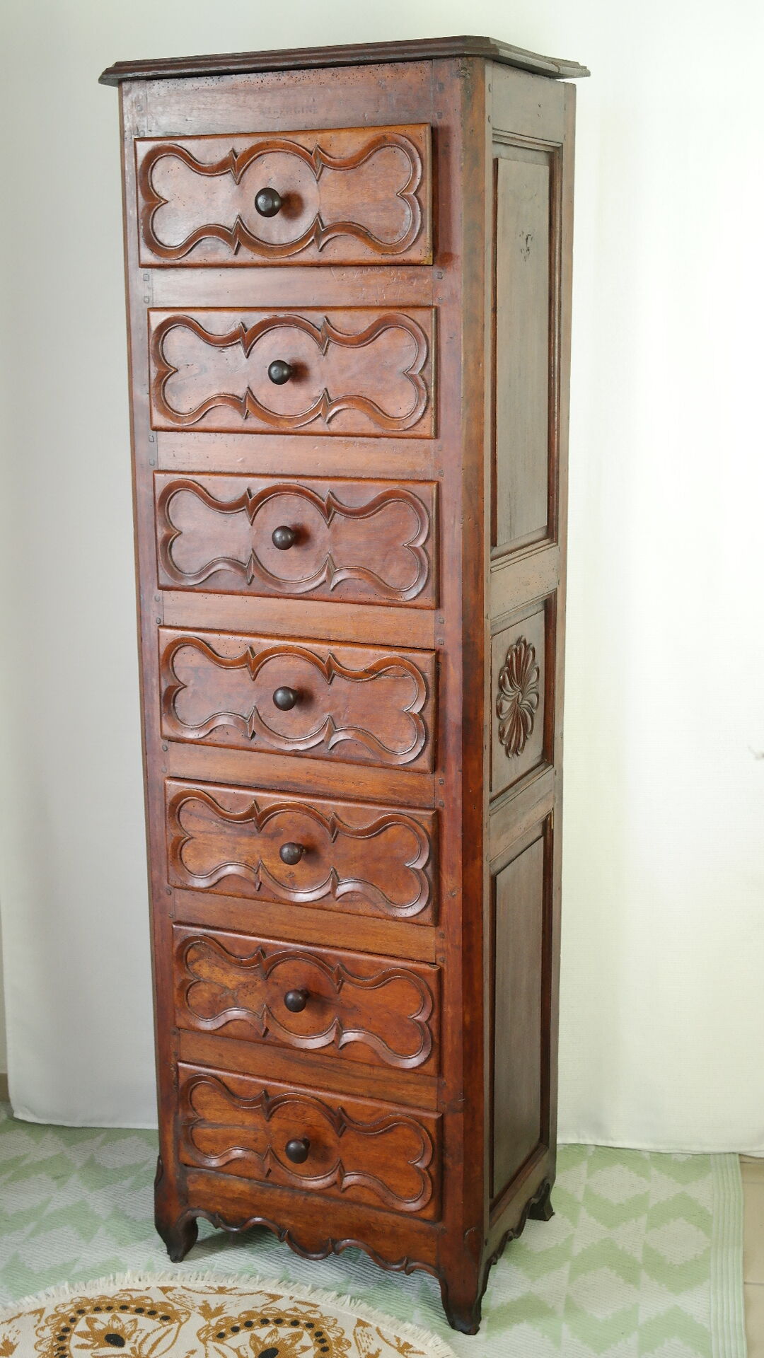 Artisanal walnut dresser late nineteenth early twentieth century