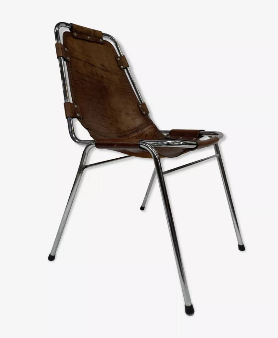 Mid Century Dal Vera Les Arcs Cognac Chair Design
